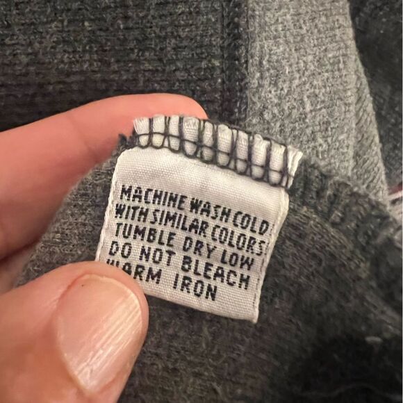 Tommy Bahama Men's Quarter Zip Knit Pullover Sweater Gray Cotton Size Large - Picture 7 of 10